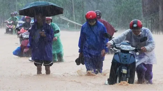 Miền Trung sắp đón mưa lớn diện rộng